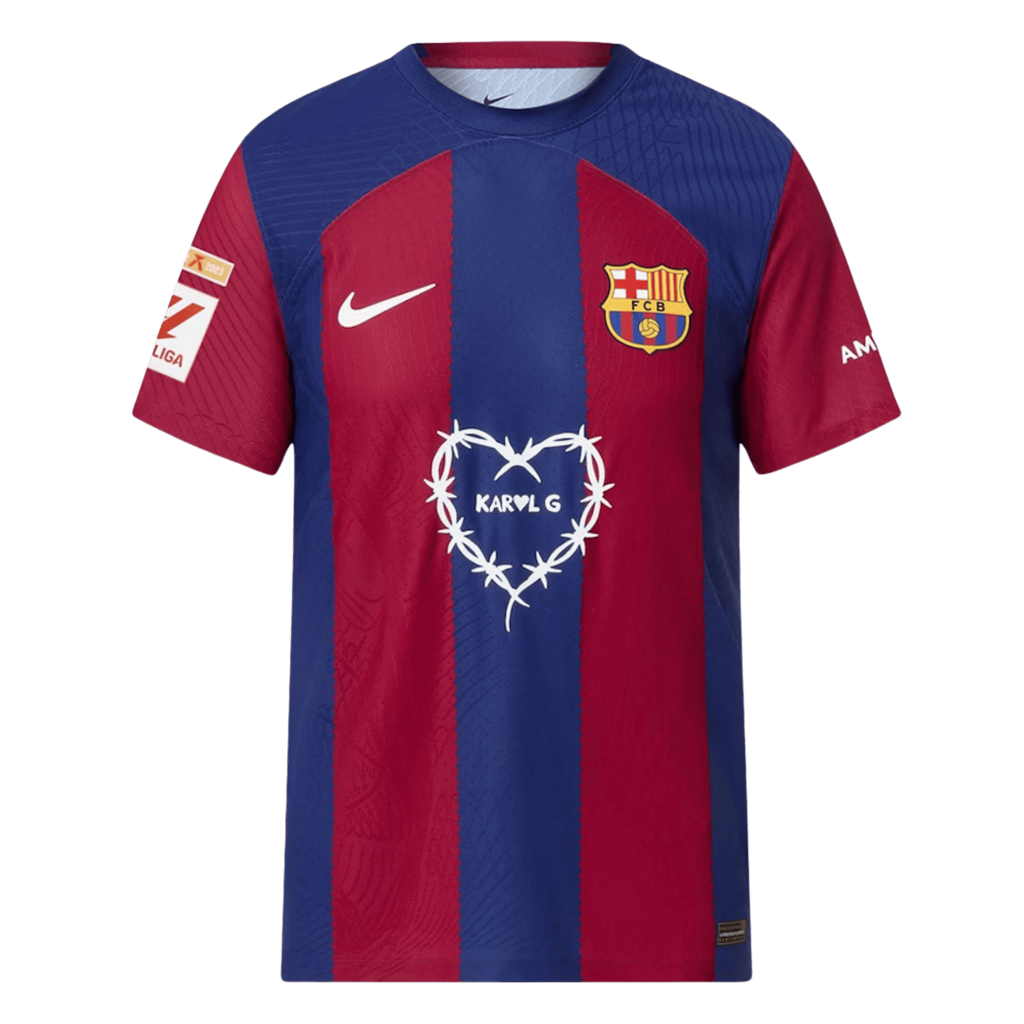 2324-Barcelona-Karol-G-Edition-Jersey.png 23/24 Barcelona Karol G Edition Jersey - Image 1