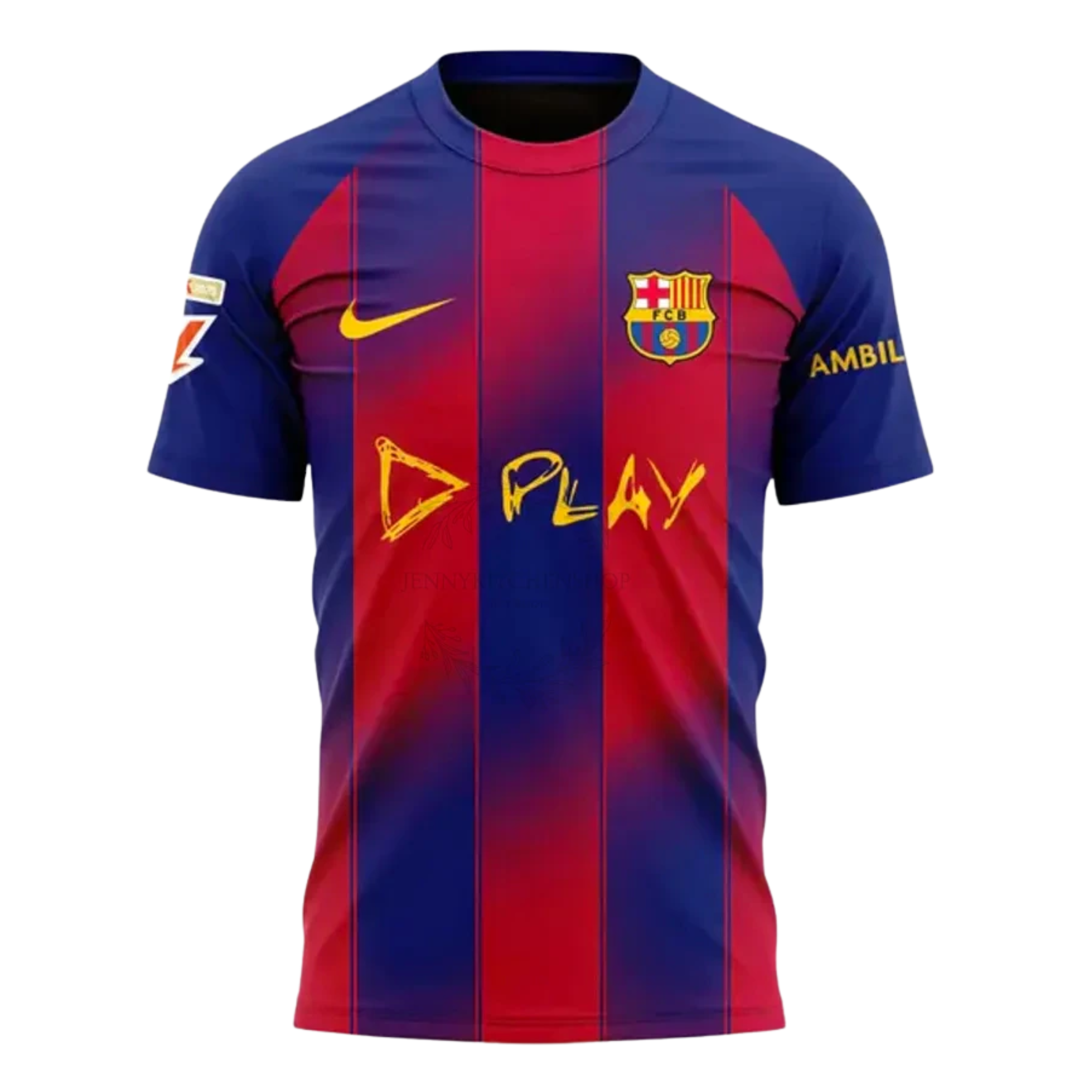 2526-Barcelona-Home-Ed-Sheeran-Jersey.png 25/26 Barcelona Home Ed Sheeran Jersey - Image 1