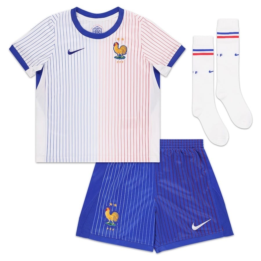 Image-128.jpg 24/25 Kids France Away Kit - Image 1