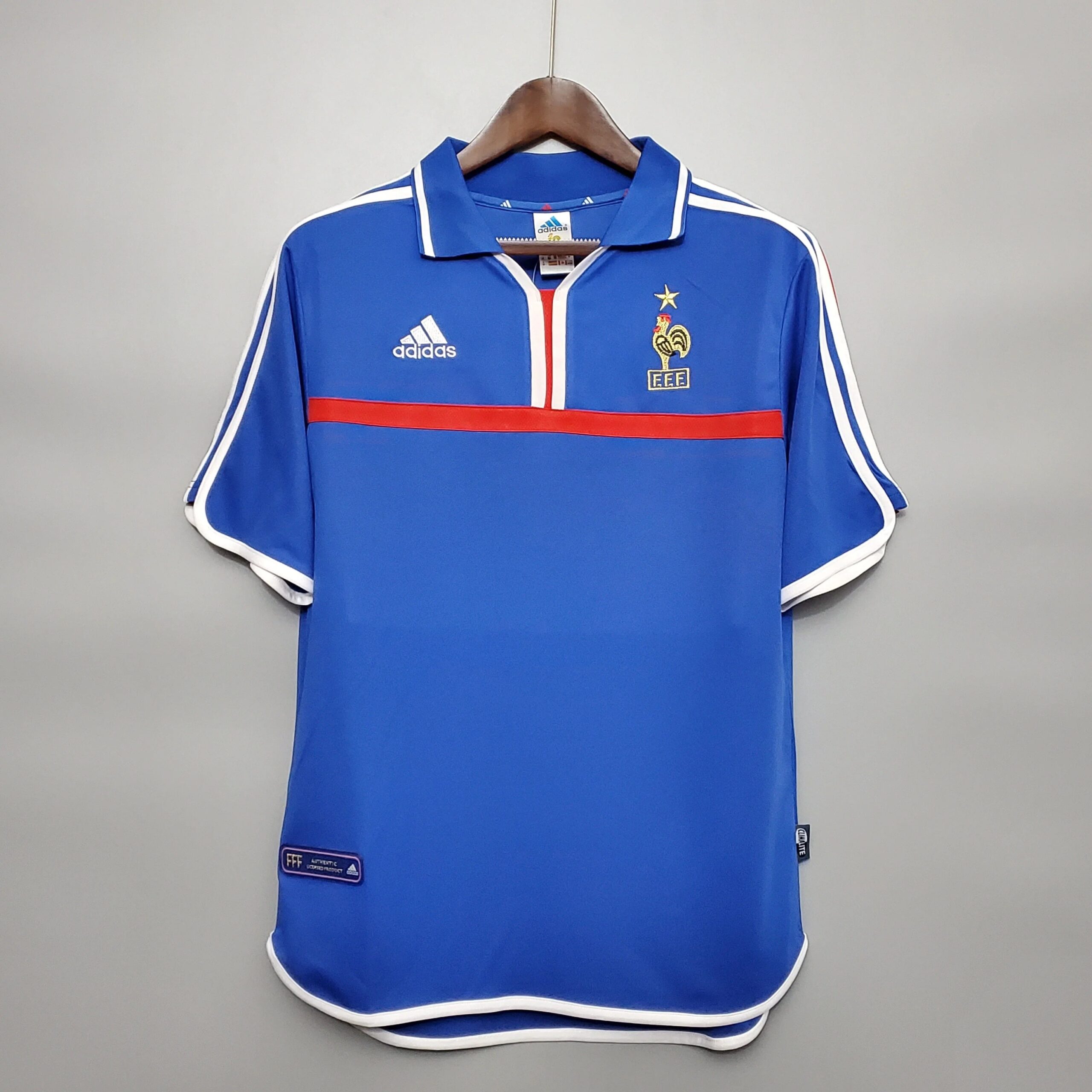 法国-2000-主场球衣-scaled-1.jpg France 2000 home shirt - Image 1